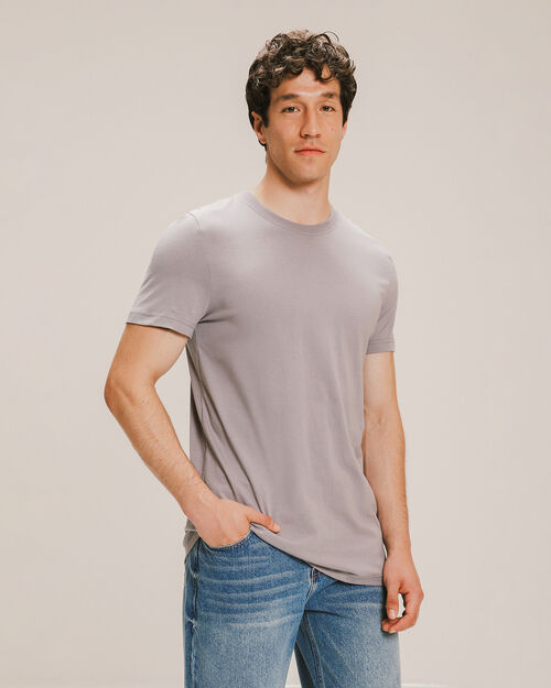 Playera Larga Gris